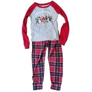 PJ Place by The Children's Place Long Sleeve "Christmas Crew" Pajamas Size 6